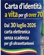 Carta identit� over 70